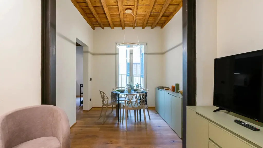 Sala da pranzo - Modernised Trilocale in Oltrarno, Florence