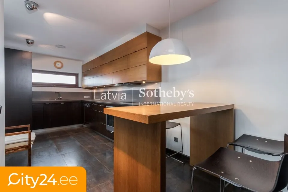 Köök - Apartment with Fireplace in Riga Centre