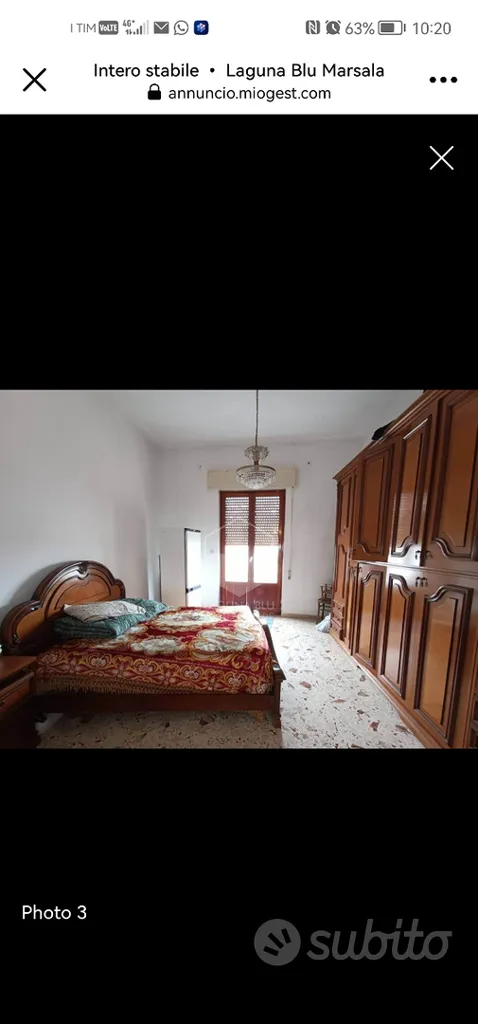 Magamistoad - Two-Storey House with Balcony in Marsala