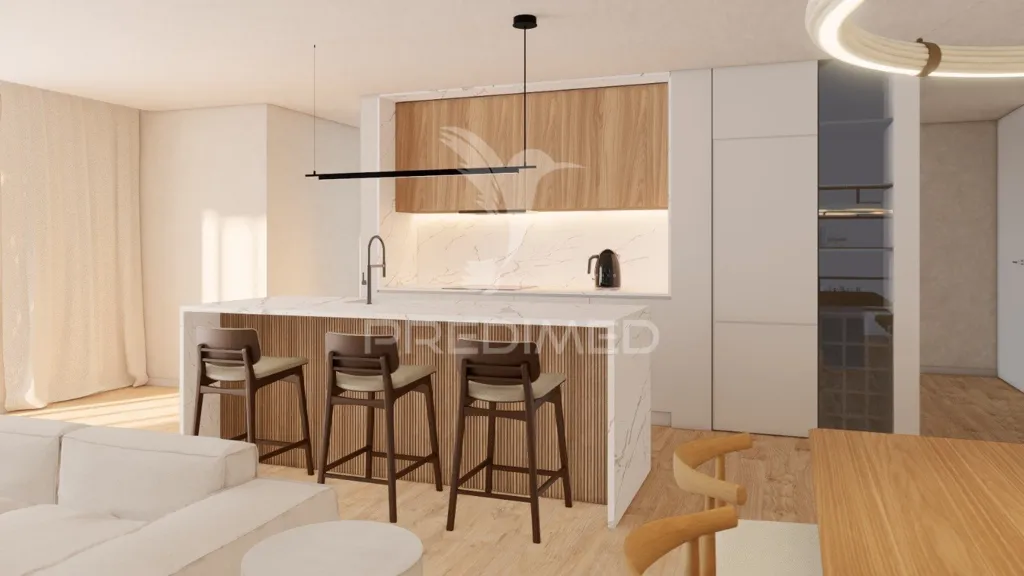 Luxury T3 Apartment with Three Fronts in Quinta Viana