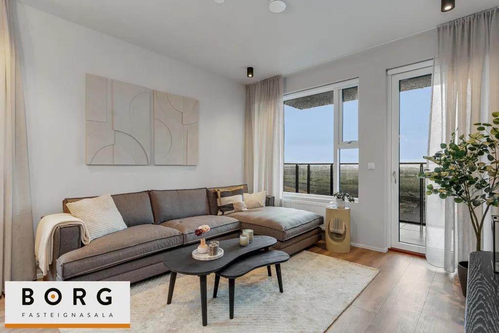 Soggiorno - Apartment with Garden in Hafnarfjörður