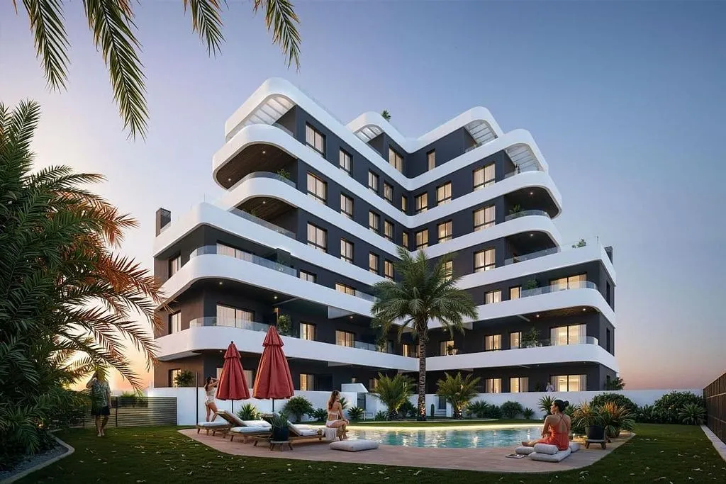 Välivaade - Apartment with Pool and Terrace in Guardamar