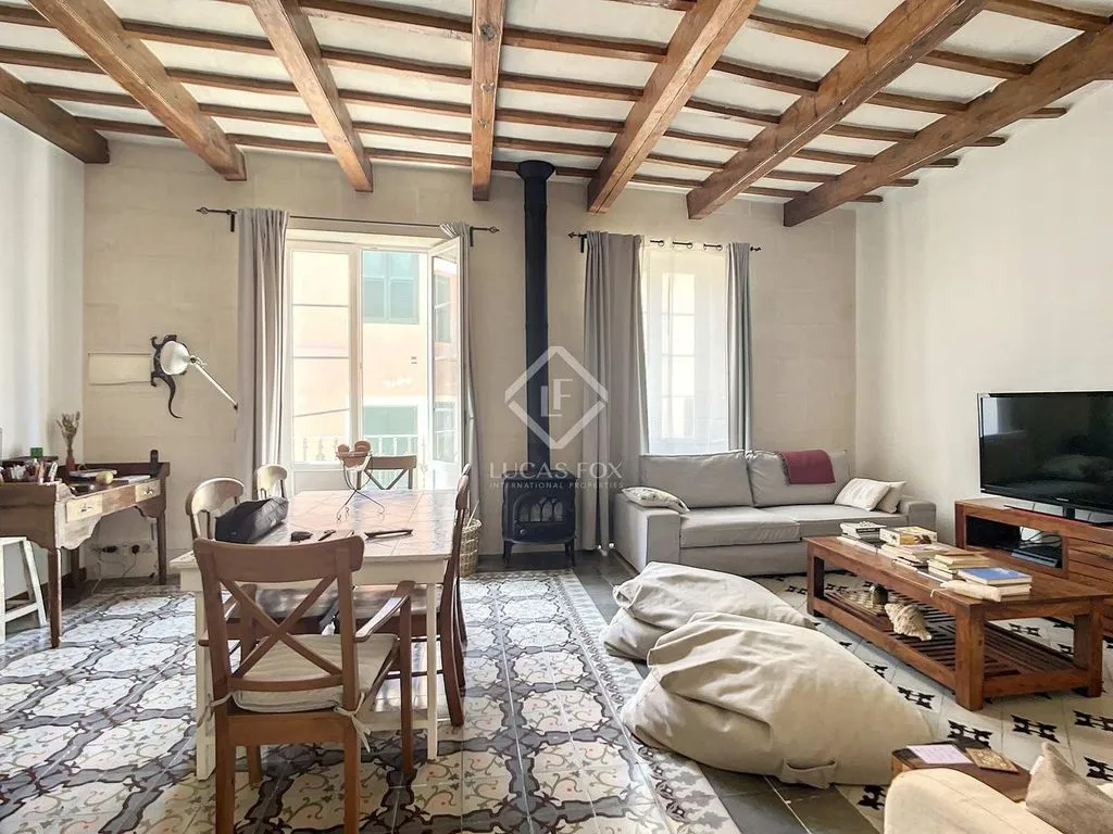 Soggiorno - Renovated Townhouse with Terraces in Mahón