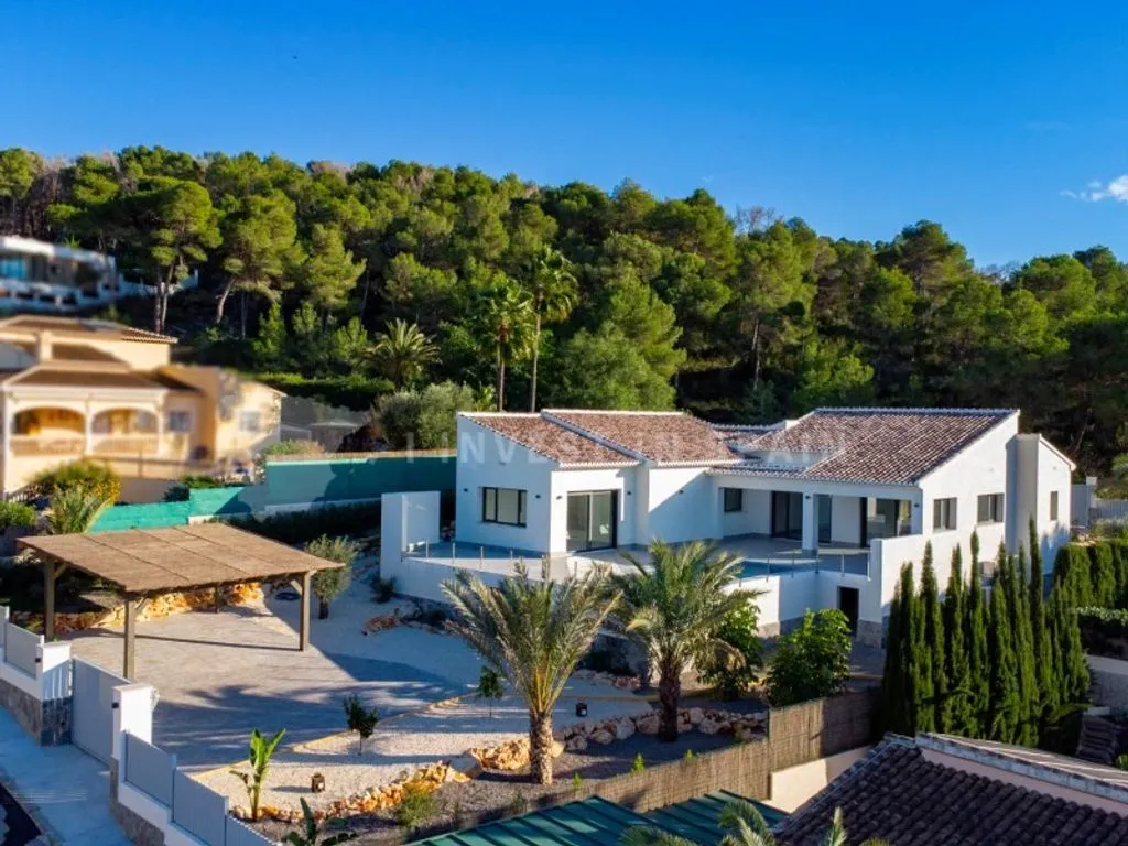 Vue aérienne - Newly Built Villa with Pool in Jávea