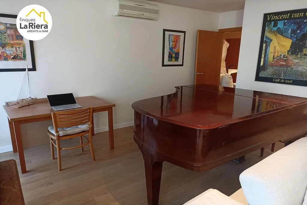 Séjour - Ground Floor Apartment with Pool in Sant Andreu de Llavaneres