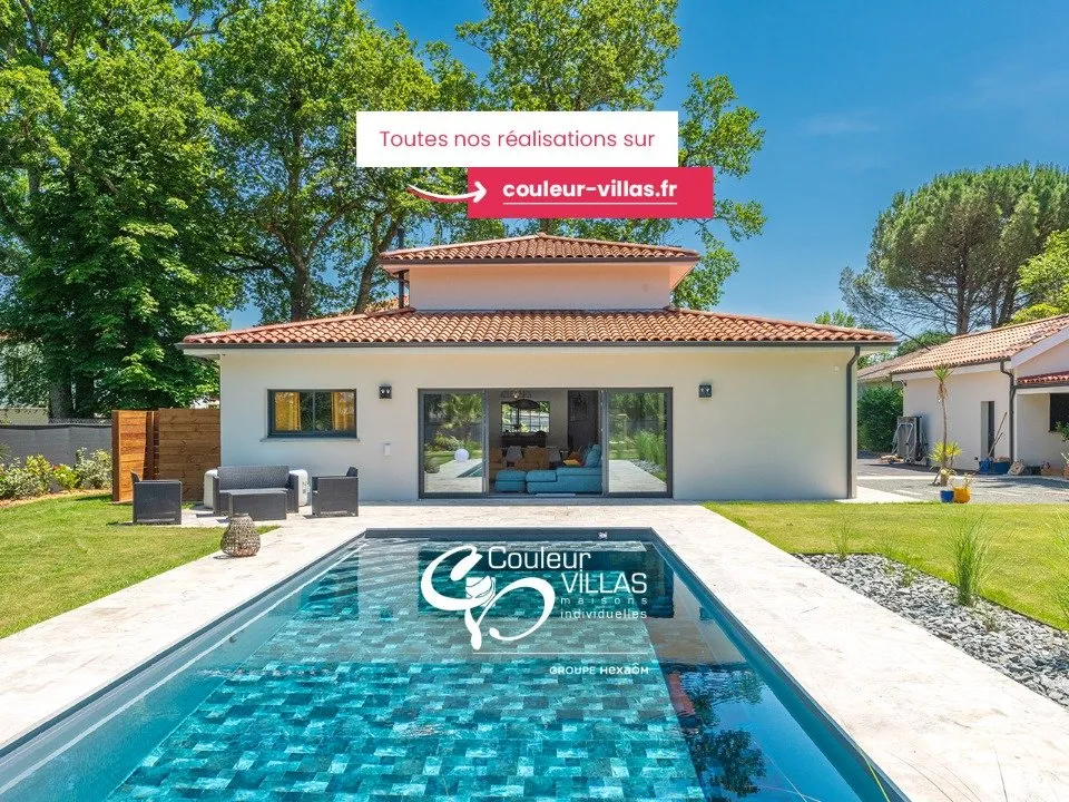 Piscine - Villa Anou'ka + Terrain au Calme à Saint-Vincent-de-Tyrosse