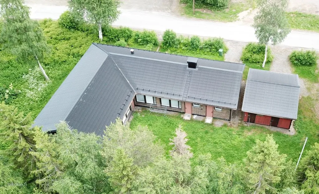 Vue aérienne - Spacious Detached House with Garden in Kolari