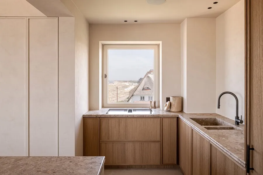 Cucina - Apartment with Sea View in Zoute