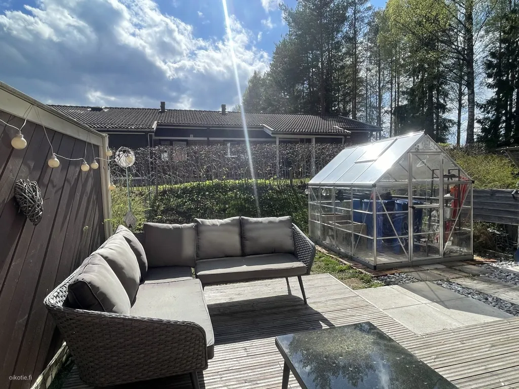 Jardin - Terraced House with Private Sauna in Varkaus