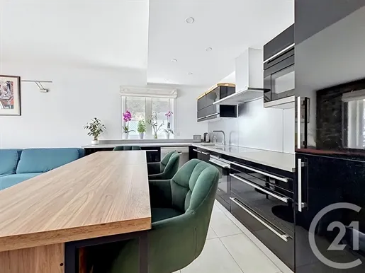 Köök - Apartment with Golf View in Royal Mougins Golf