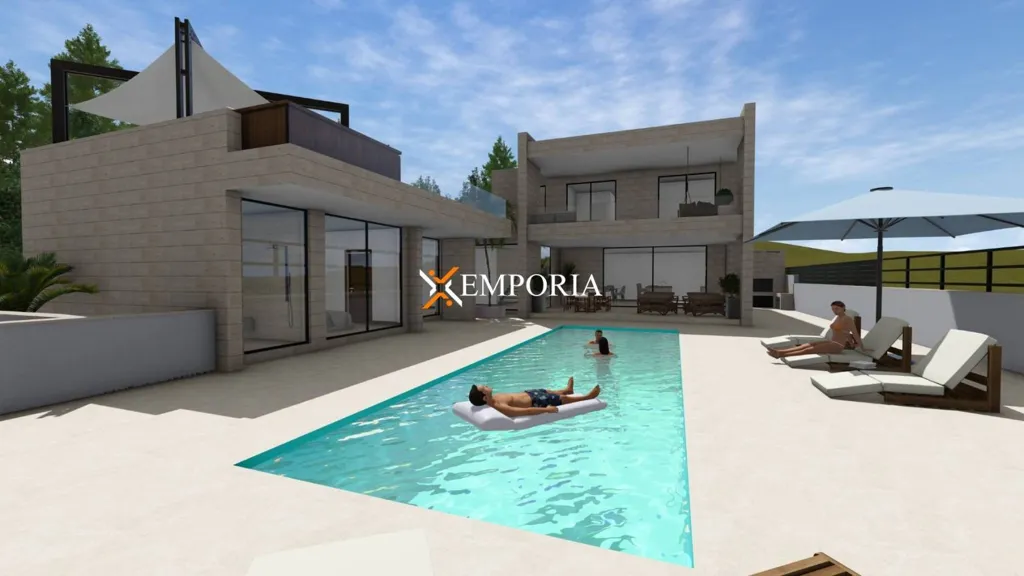 Piscina - New Villa with Pool in Ražanac