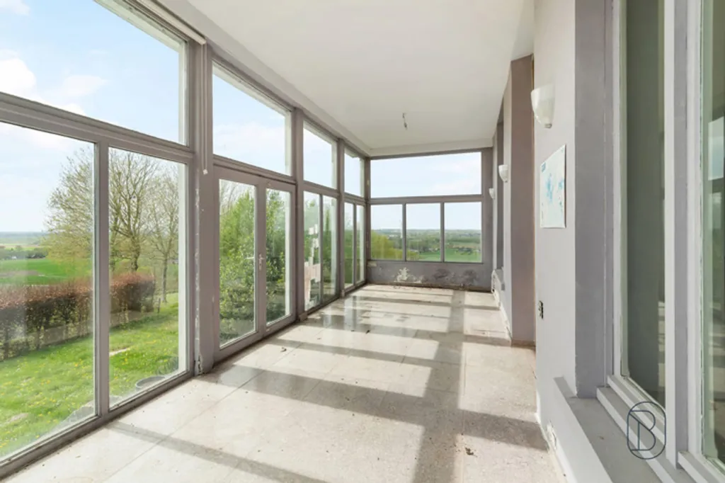 Terrass - Country House with Panoramic View in Mont-De-L'Enclus