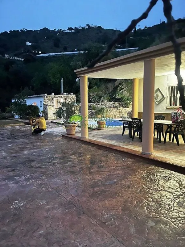 Terrass - Country House with Pool in Algarrobo