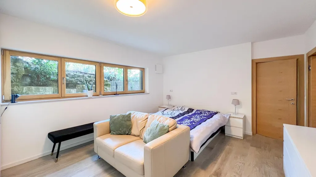 Bedrooms - Luxury House with Solar Panels in Sandweiler