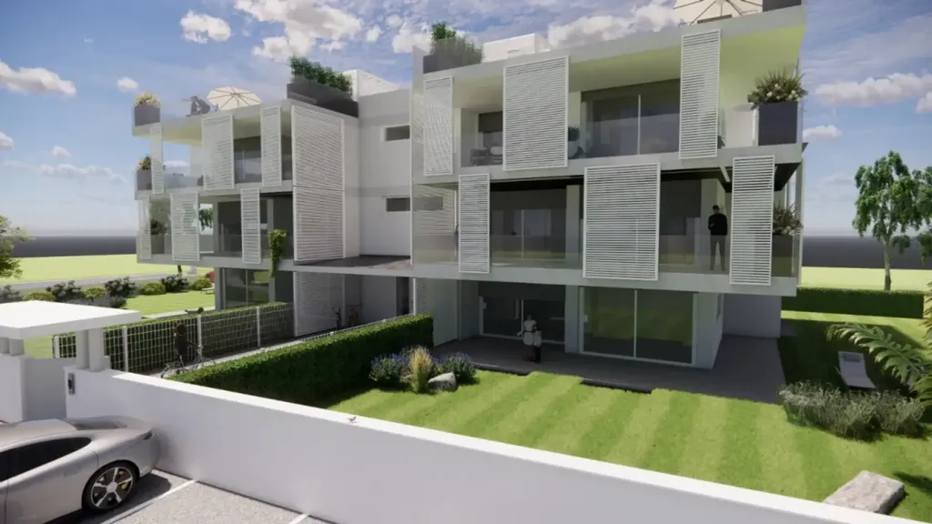 Contemporary Triplex with Terrace in Schio