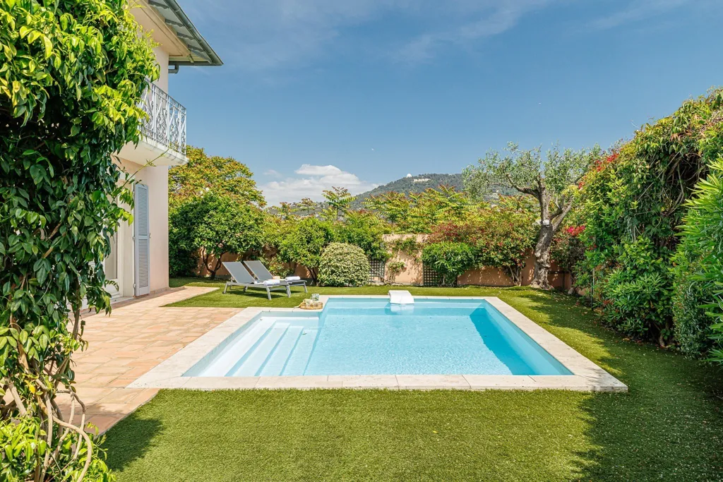 Pool - Character House with Pool in Nice Cimiez