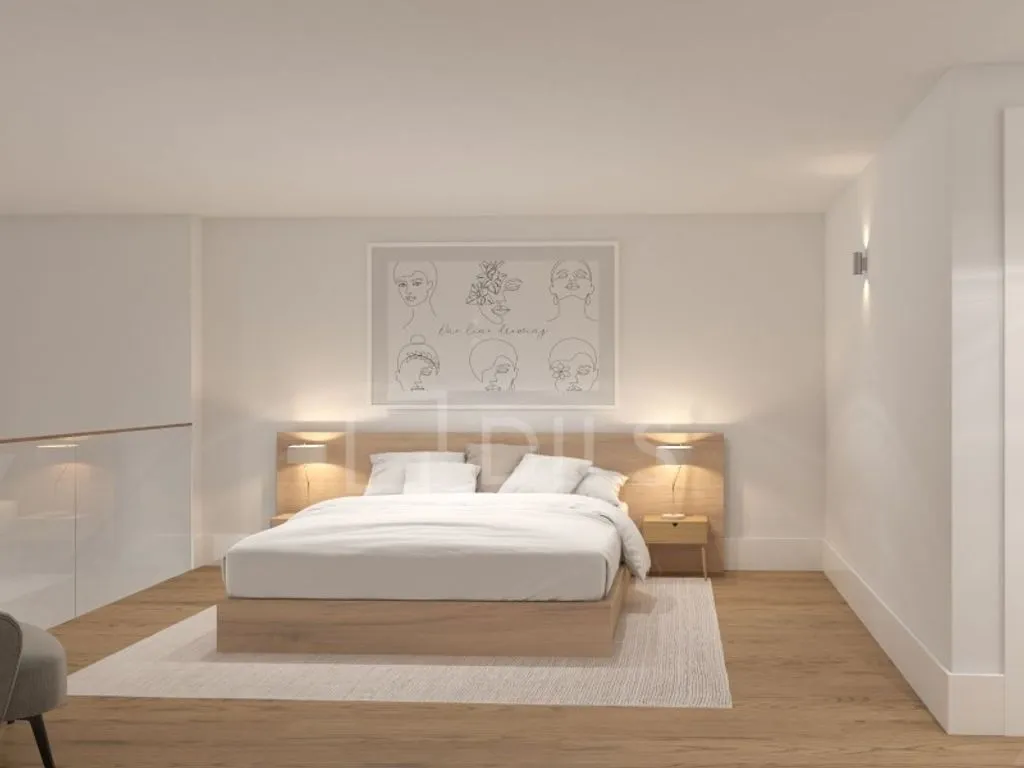 Bedrooms - 1 Bedroom Loft with River Views in Vila Nova de Gaia
