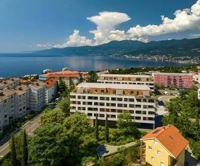 Vista aerea - Modern Apartments with Balcony in Rijeka
