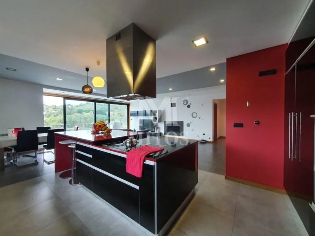 Köök - Modern House with Pool in Vila Nova de Cerveira