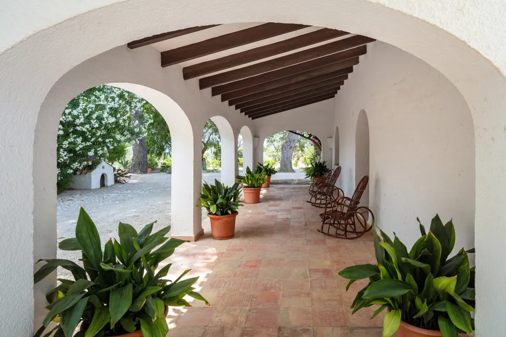 Terrass - 18th-Century Finca with Pool in Jávea