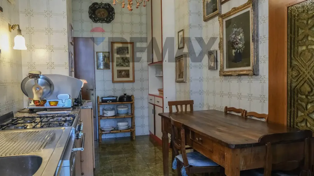 Cuisine - Penthouse with Panoramic Views in San Donato Milanese