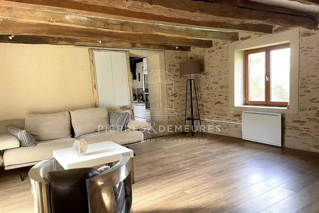 Soggiorno - Charming Longère with Garden in Boischaut