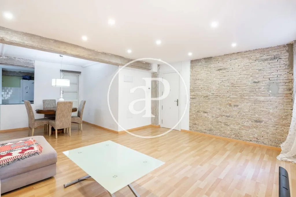 Séjour - Modern Flat with Terrace in Nou Moles