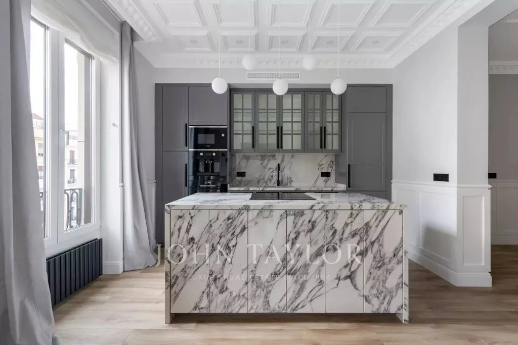 Köök - Luxury Flat with Balconies in Salamanca, Madrid
