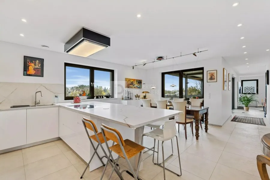 Cuisine - Penthouse avec Terrasses à Steinfort