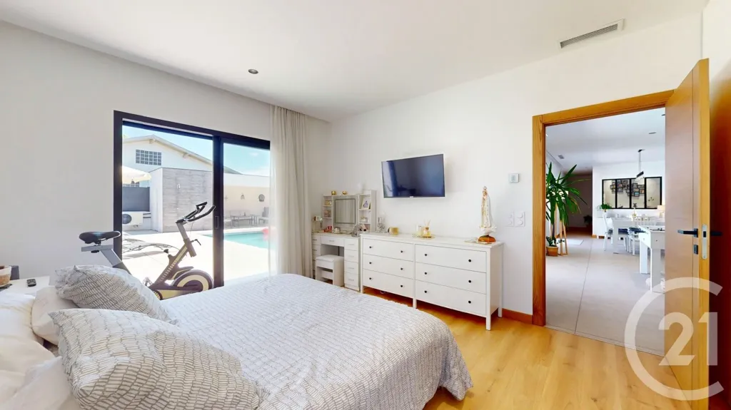 Chambres - Maison Contemporaine avec Piscine à Orthevielle