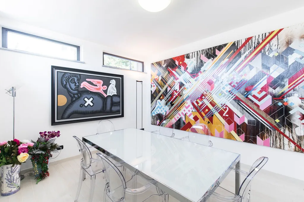 Dining Room - Luxury Villa with Indoor Pool in Pantigliate