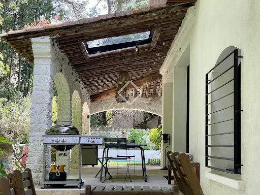 Terrasse - Villa Rénovée avec Piscine aux Acreaux de Montpellier