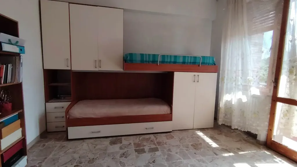 Bedrooms - Spacious Apartment with Balcony in Monteriggioni