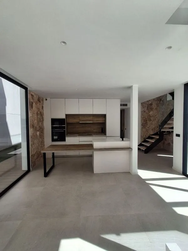Köök - New Villa with Pool in Cala Tarida, Ibiza