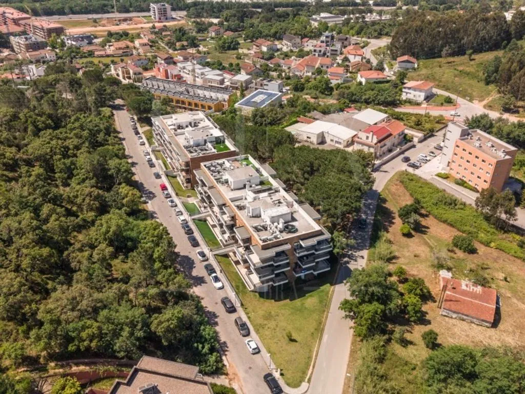Vue aérienne - Luxury T2 Apartment with Varanda in Coimbra