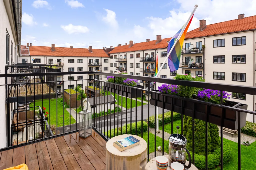 Balcon - Loft Apartment with Balcony in Rodeløkka