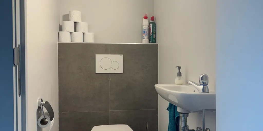 Salles de bain - Appartement Instapklaar avec Terrasse à Poperinge