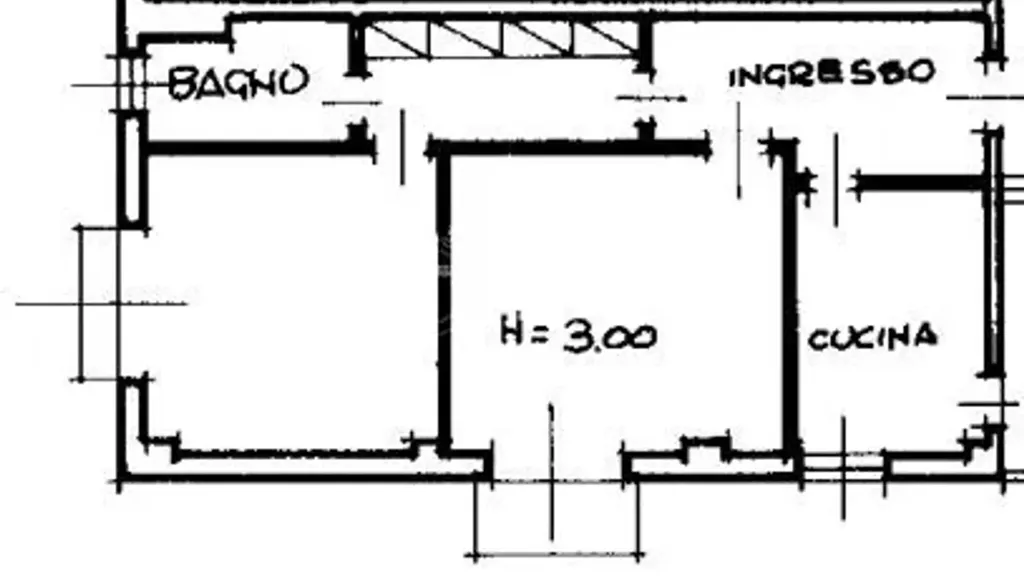 Floor Plan - Modern Apartment with Balcony in Mantova