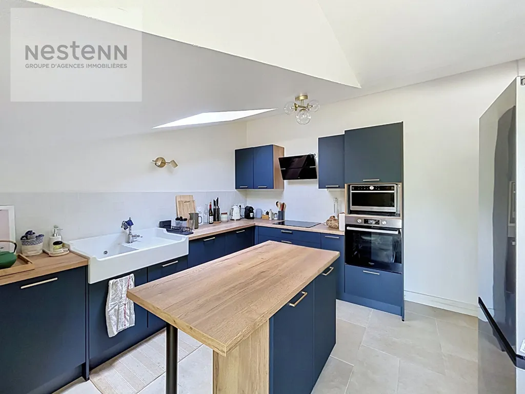 Cucina - 1920s Townhouse with Garden in Orleans