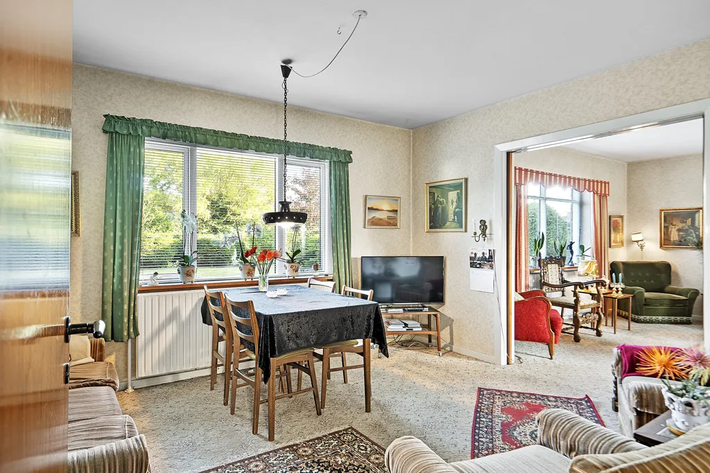 Séjour - Charming Villa with Garden in Vinderup Centre