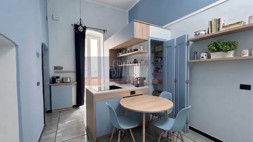 Cuisine - Semi-Independent Bilocale with Balcony in Modugno