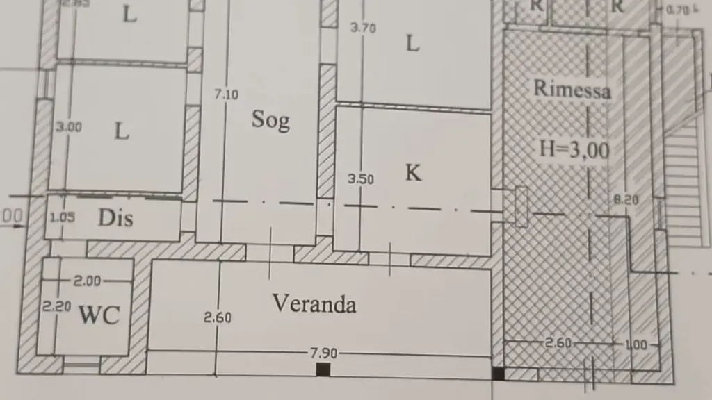 Plan - Villa with Garden in Ostuni