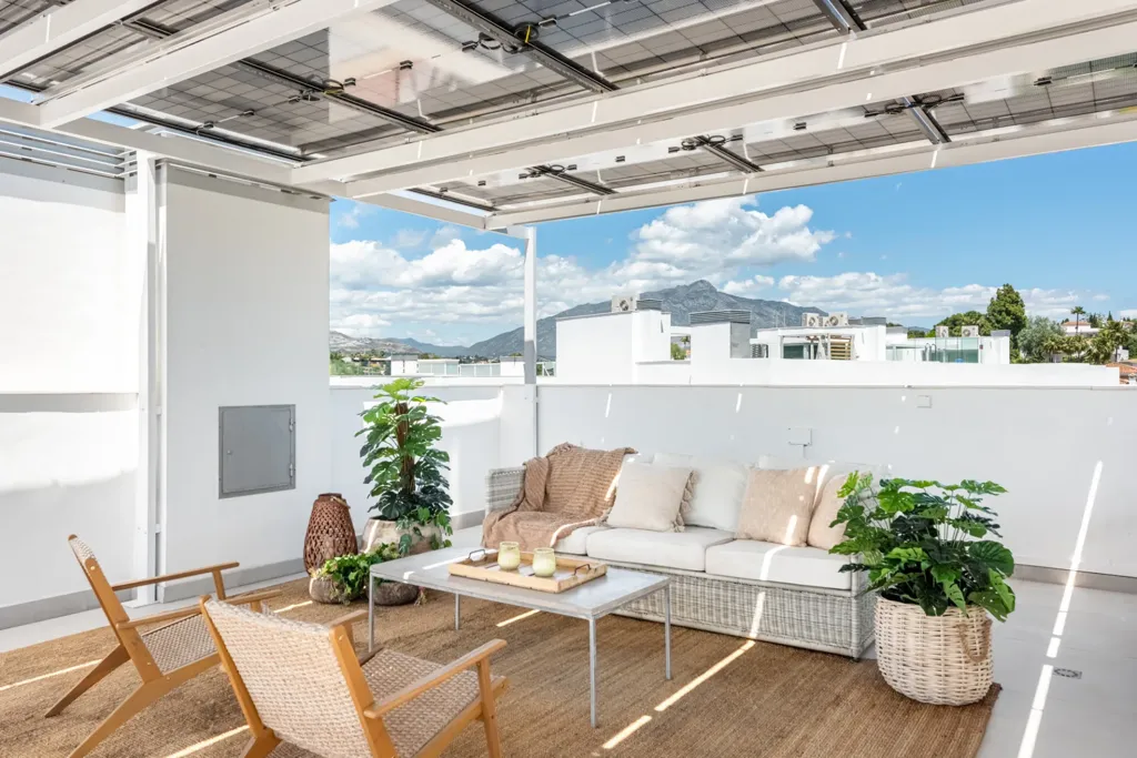 Terrasse - Modern Villa with West Views in San Pedro, Marbella