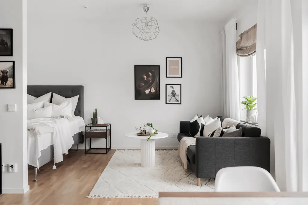 Magamistoad - Modern 1-Bedroom Flat with West View in Vällingby