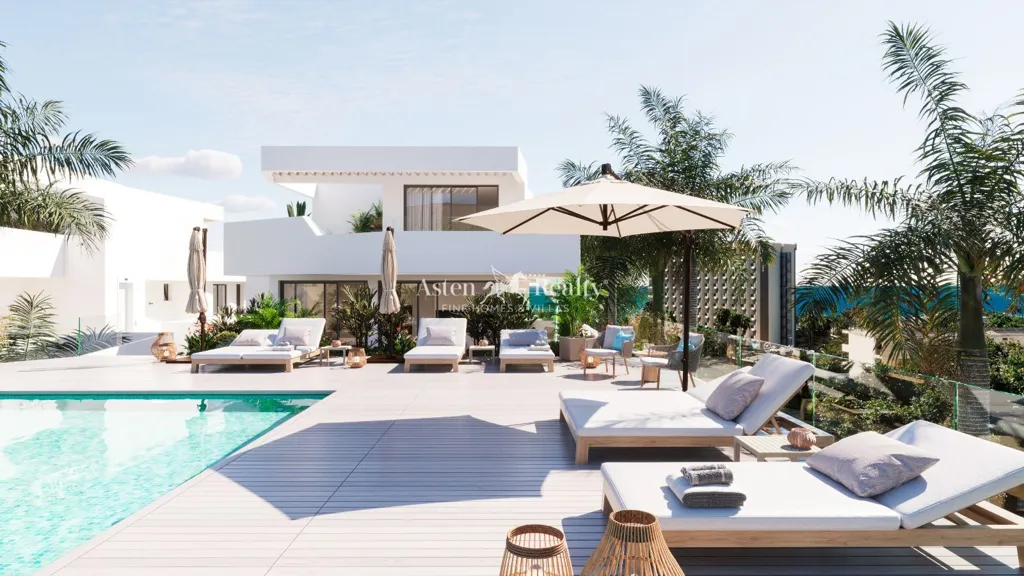 Piscine - Duplex Penthouse with Private Rooftop in Costa Adeje