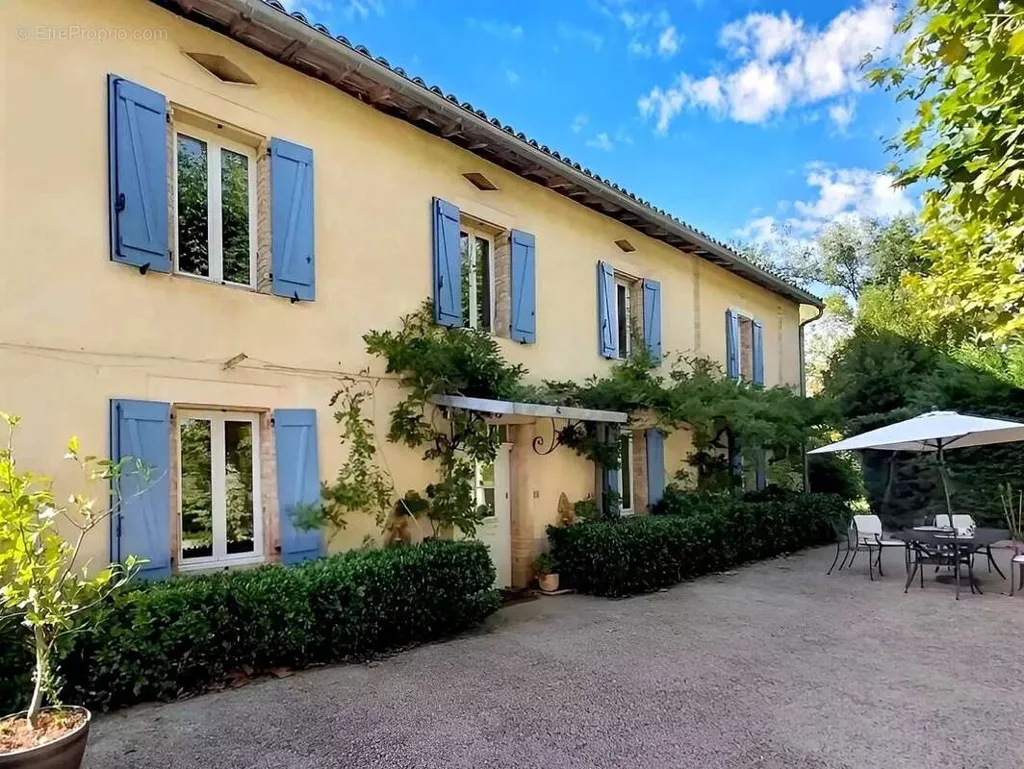 Extérieur - Maison de Vigneron avec Piscine et Vue Panoramique à Lisle-sur-Tarn