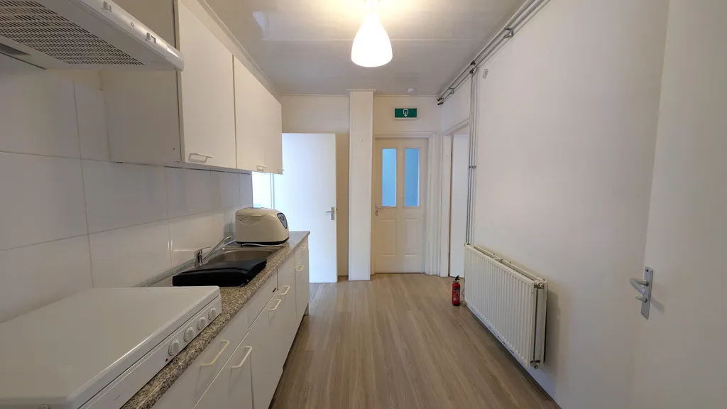 Cuisine - Galerie Flat with Private Garden in Groningen