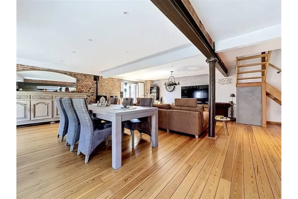 Dining Room - Duplex with South-Facing Terrace in Tubize