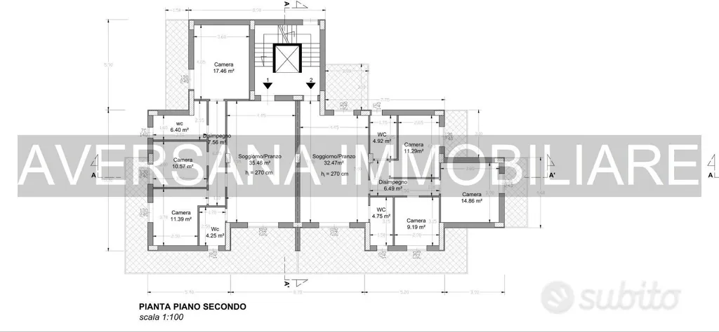 Planimetria - Luxury Apartments with Terraces in Briano