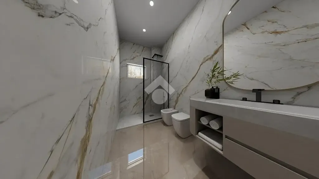 Salles de bain - Apartment with Balcony in Niguarda, Milan